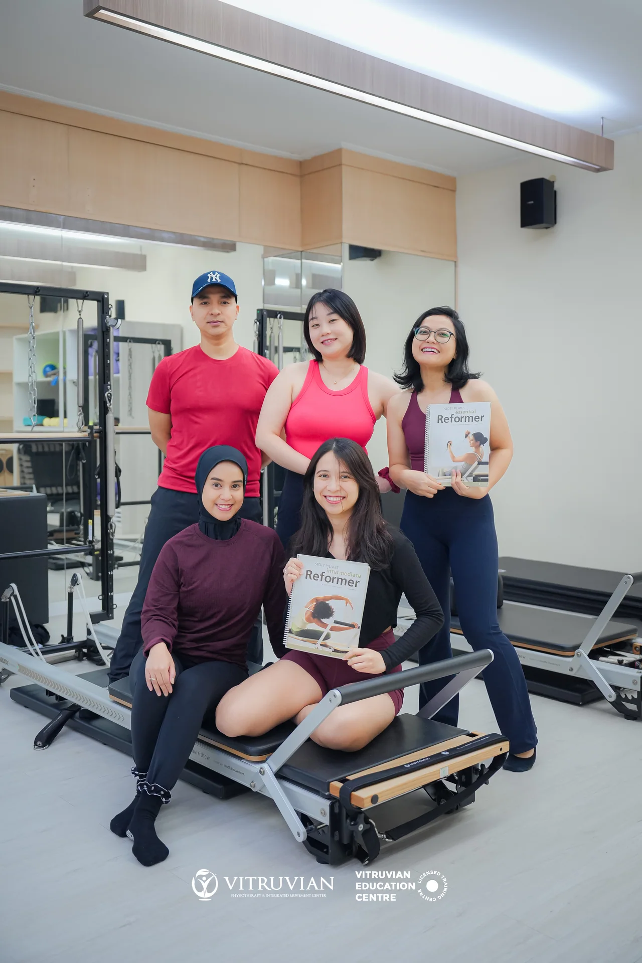 Liza Ariesta Pilates practice moment